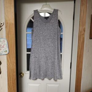 Lane Bryant Gray Sleeveless Knit Dress Size Women's 18/20
